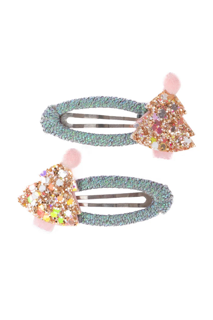 Great Pretenders Minty Christmas Holiday Hair Clips