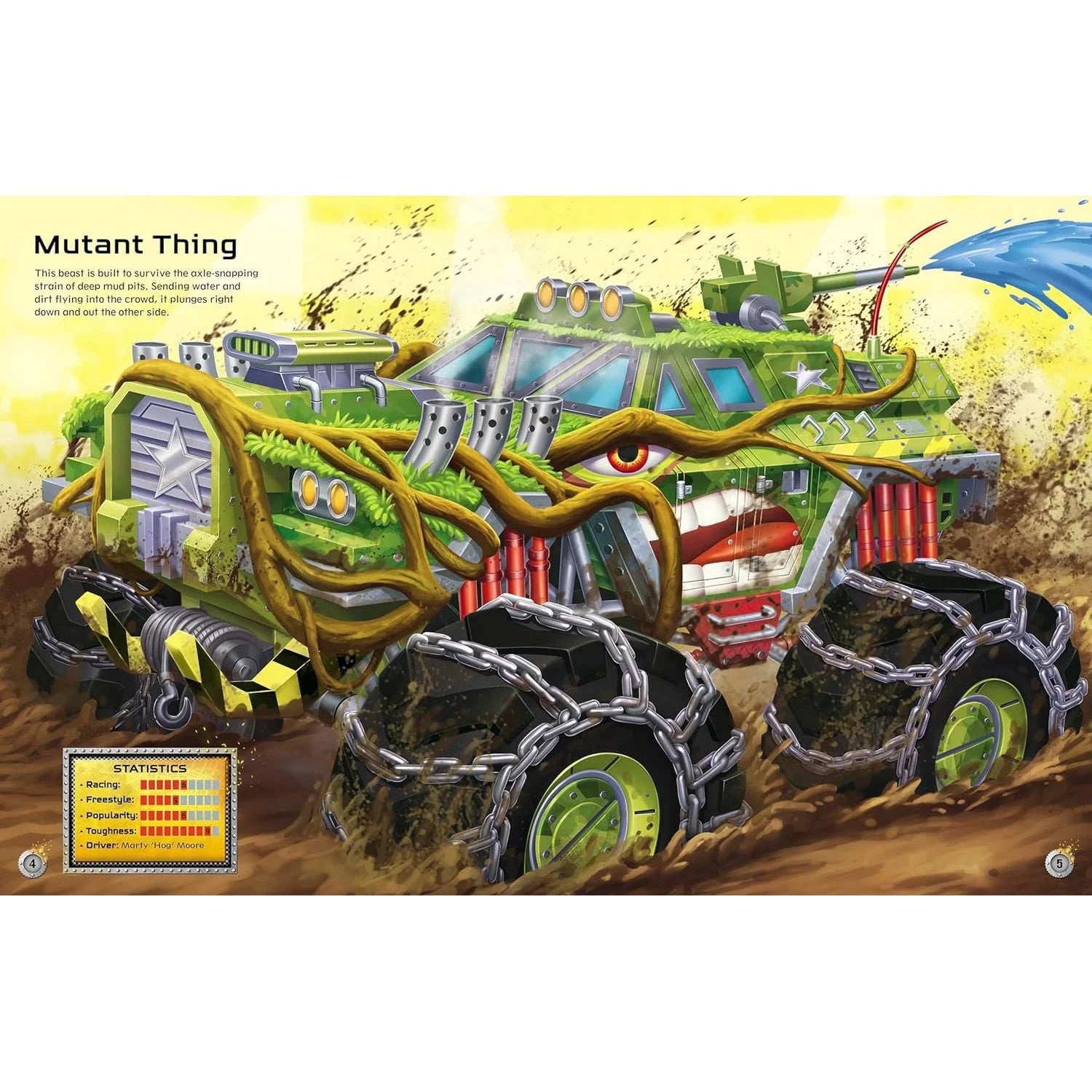 Usborne Build  Your Own Monster Trucks Sticker Book