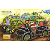 Usborne Build  Your Own Monster Trucks Sticker Book