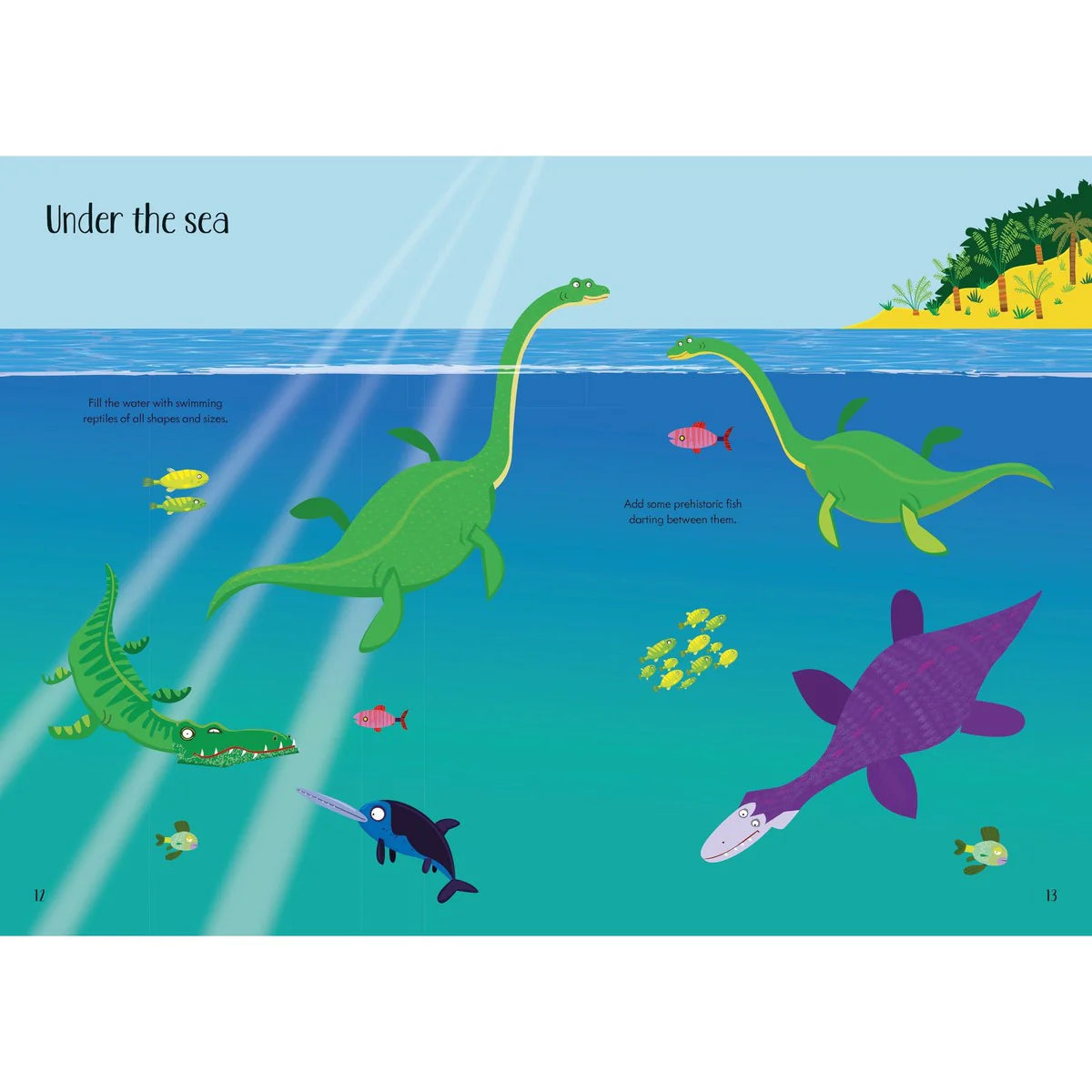 Usborne Little First Stickers Dinosaurs