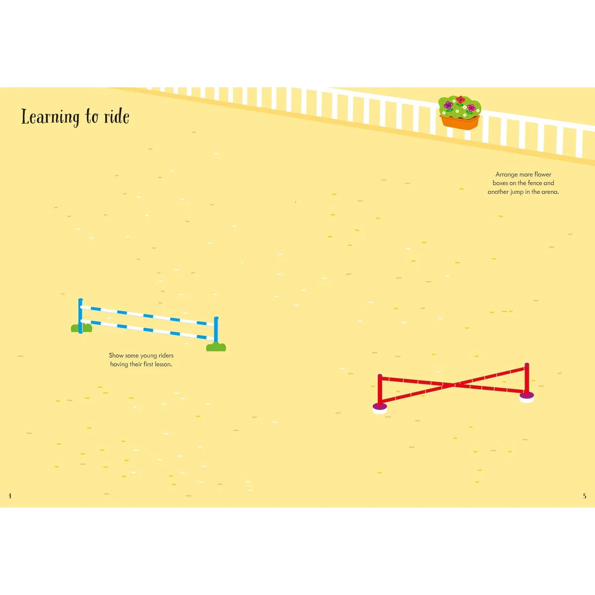 Usborne Little First Stickers: Horses & Ponies