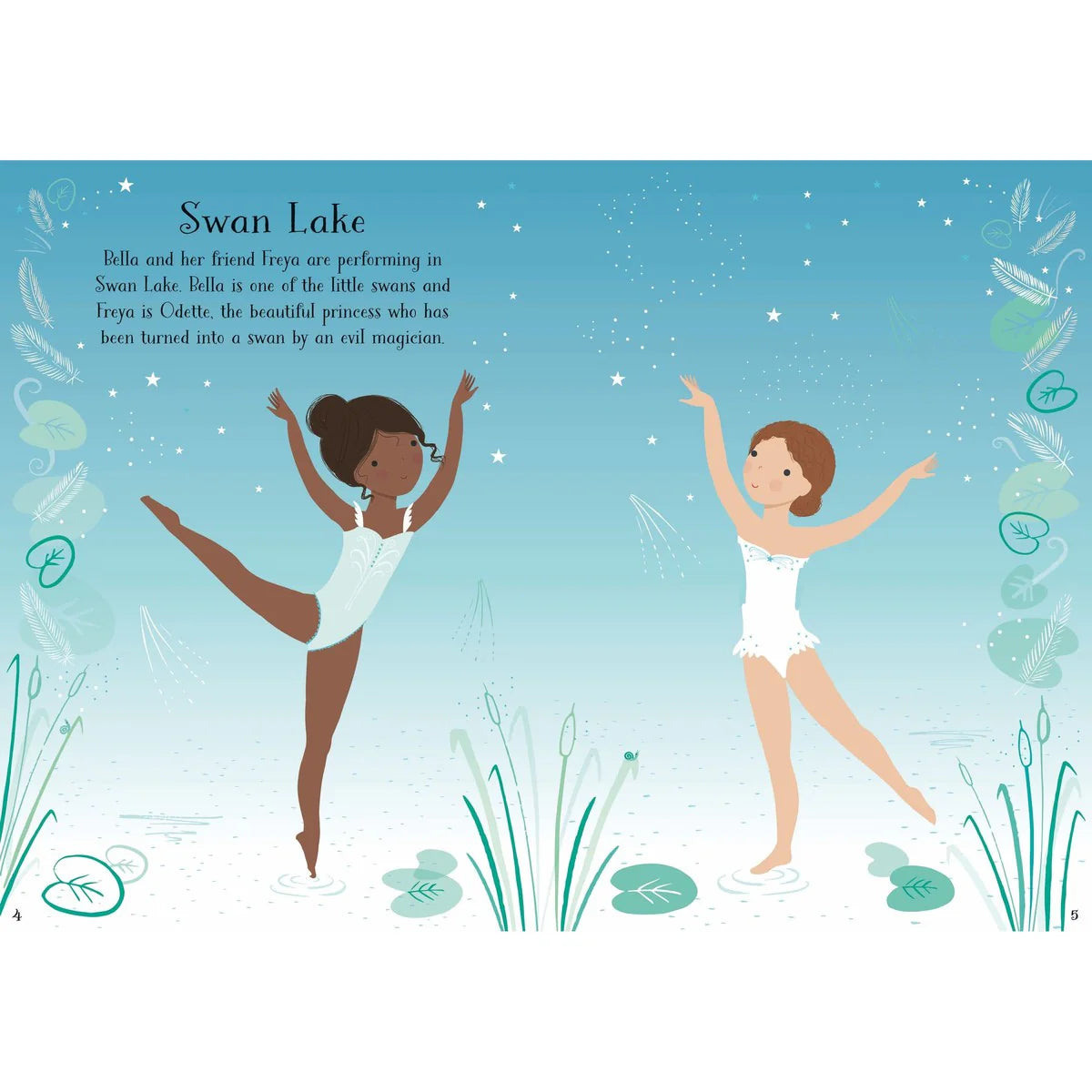 Usborne Sticker Dolly Dressing Ballerina