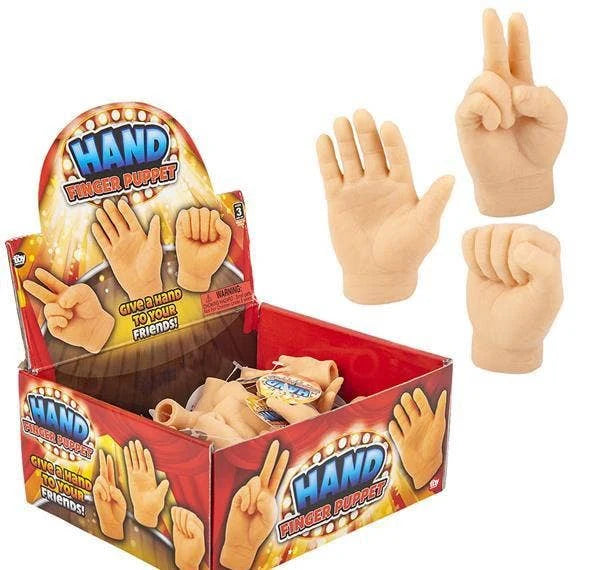 Hand Shaped Finger Puppets