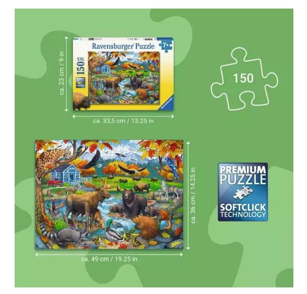 Wildlife Gathering 150pc Ravensburger Puzzle