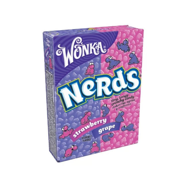 Wonka Nerds Grape & Strawberry 46g