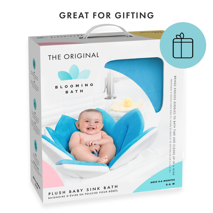 Blooming Bath Plush Baby Sink - Blue