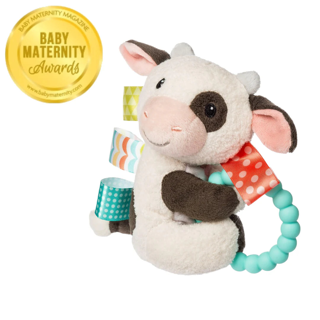 Mary Meyer Buttercup Cow Taggies Teether Rattle