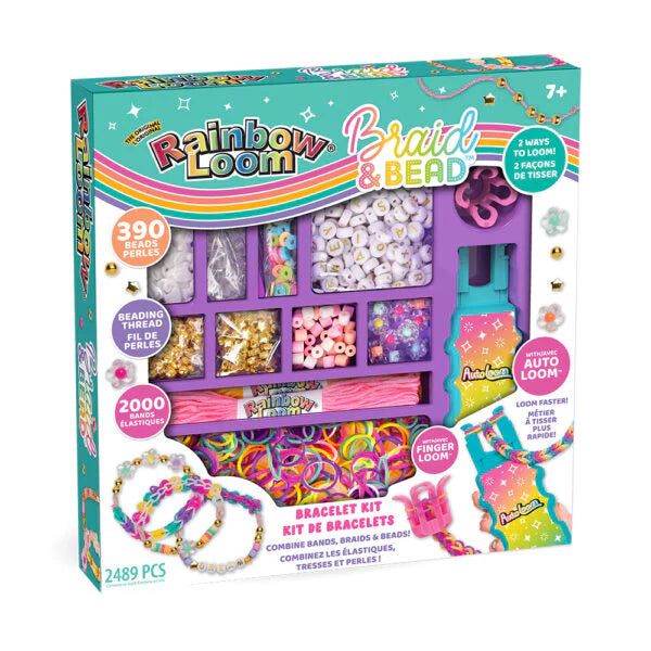 Rainbow Loom Braid & Bead Kit