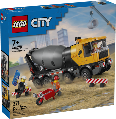 Lego City Cement Mixer 60478