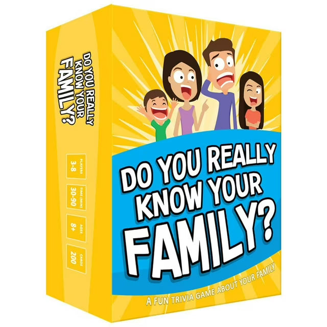 Moose games Do You Really Know Your Family