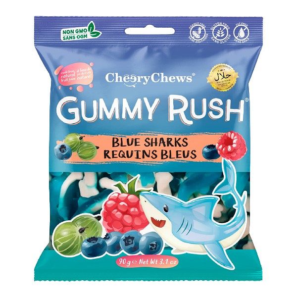 Gummy Rush Blue Sharks