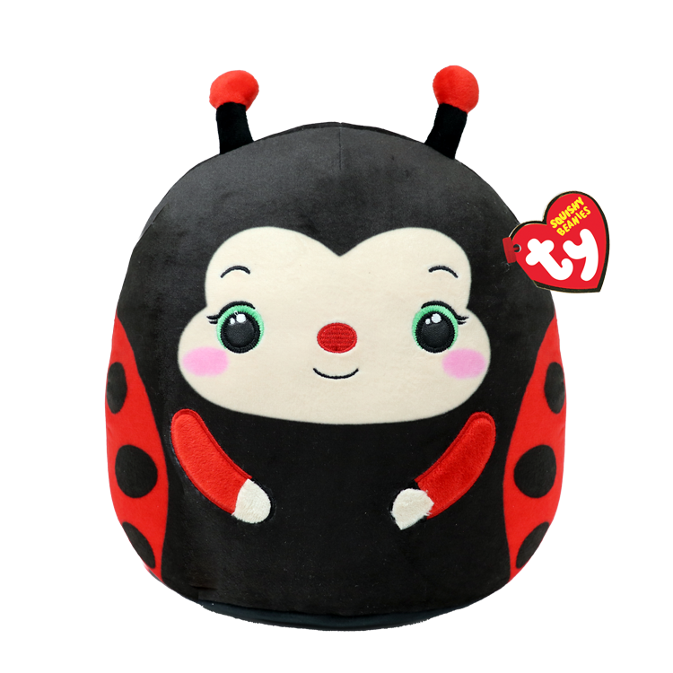 TY Squishy Beanies Lucy Ladybug