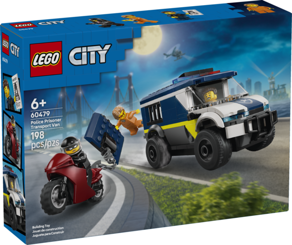 Lego City Police Prisoner Transport Van 60479