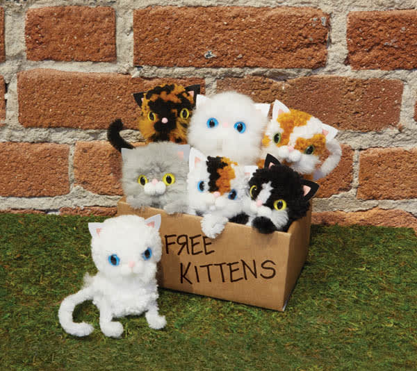 Klutz Pom-Pom Kitties: Make Your Own Cute Cats