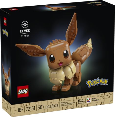Lego Pokemon Eevee 72151