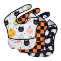 Tiny Twinkle Halloween Mess-Proof Easy Bib - 3pk