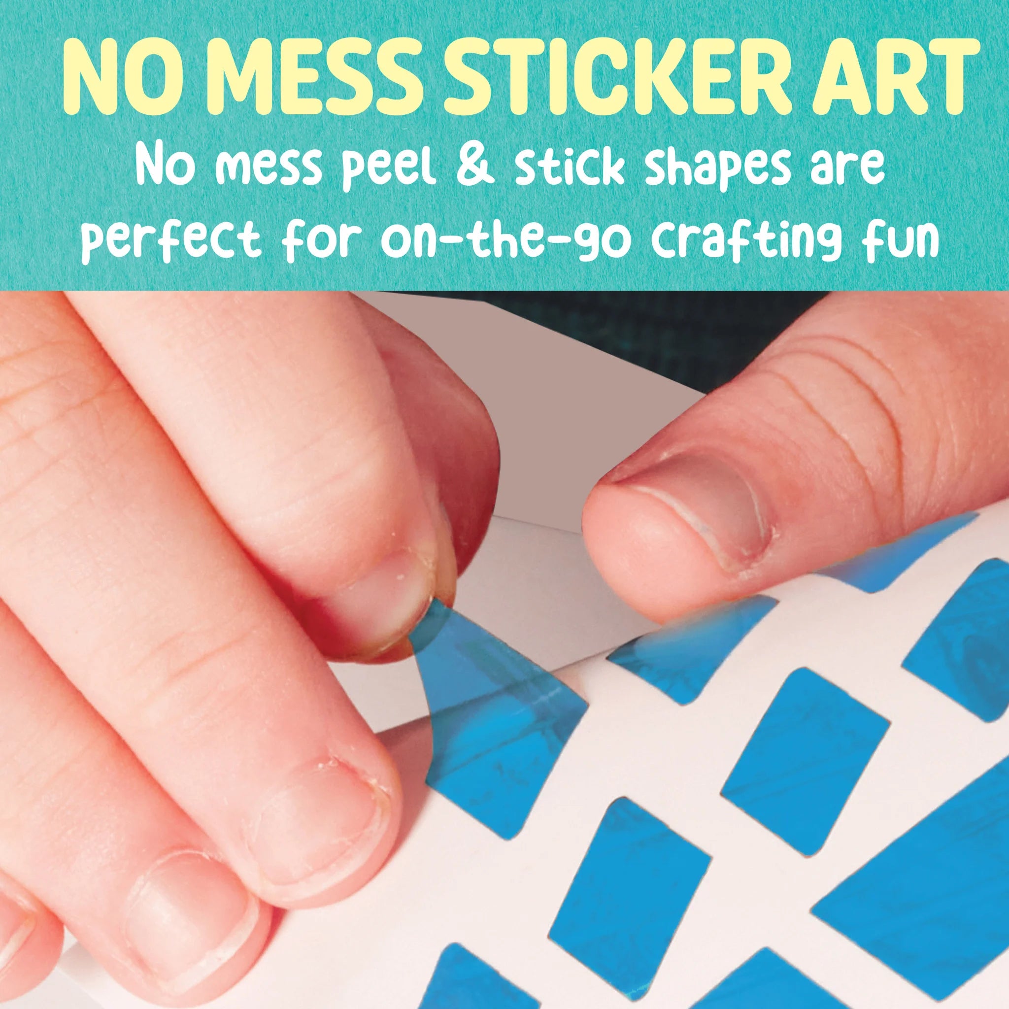 Creativity For Kids Sticker Suncatchers