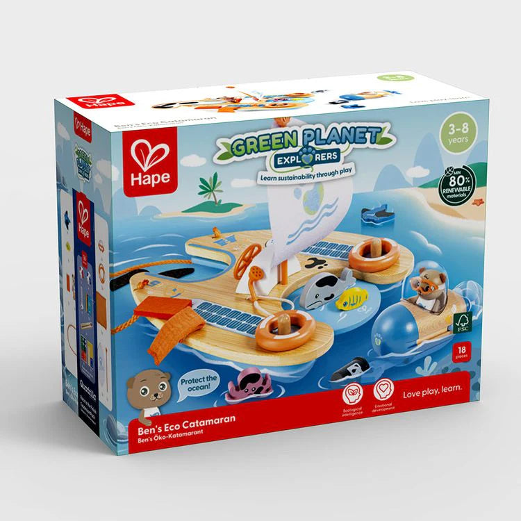 Hape Ben's Eco Catamaran