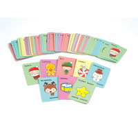 Blue Orange Santa Cookie Elf Candy Snowman