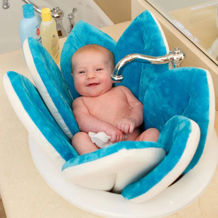 Blooming Bath Plush Baby Sink - Blue