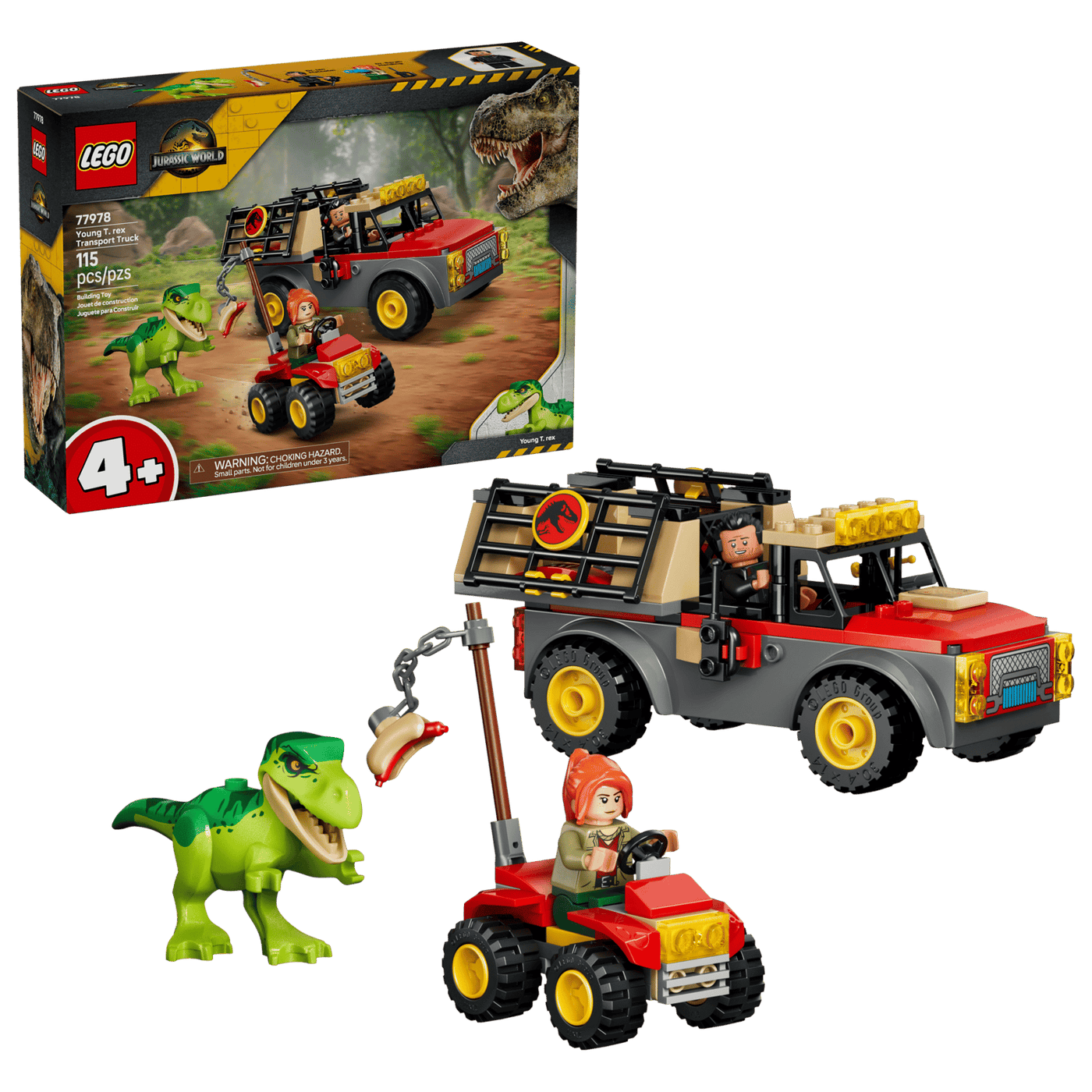Jurassic World Young T. Rex Transport Truck 77978