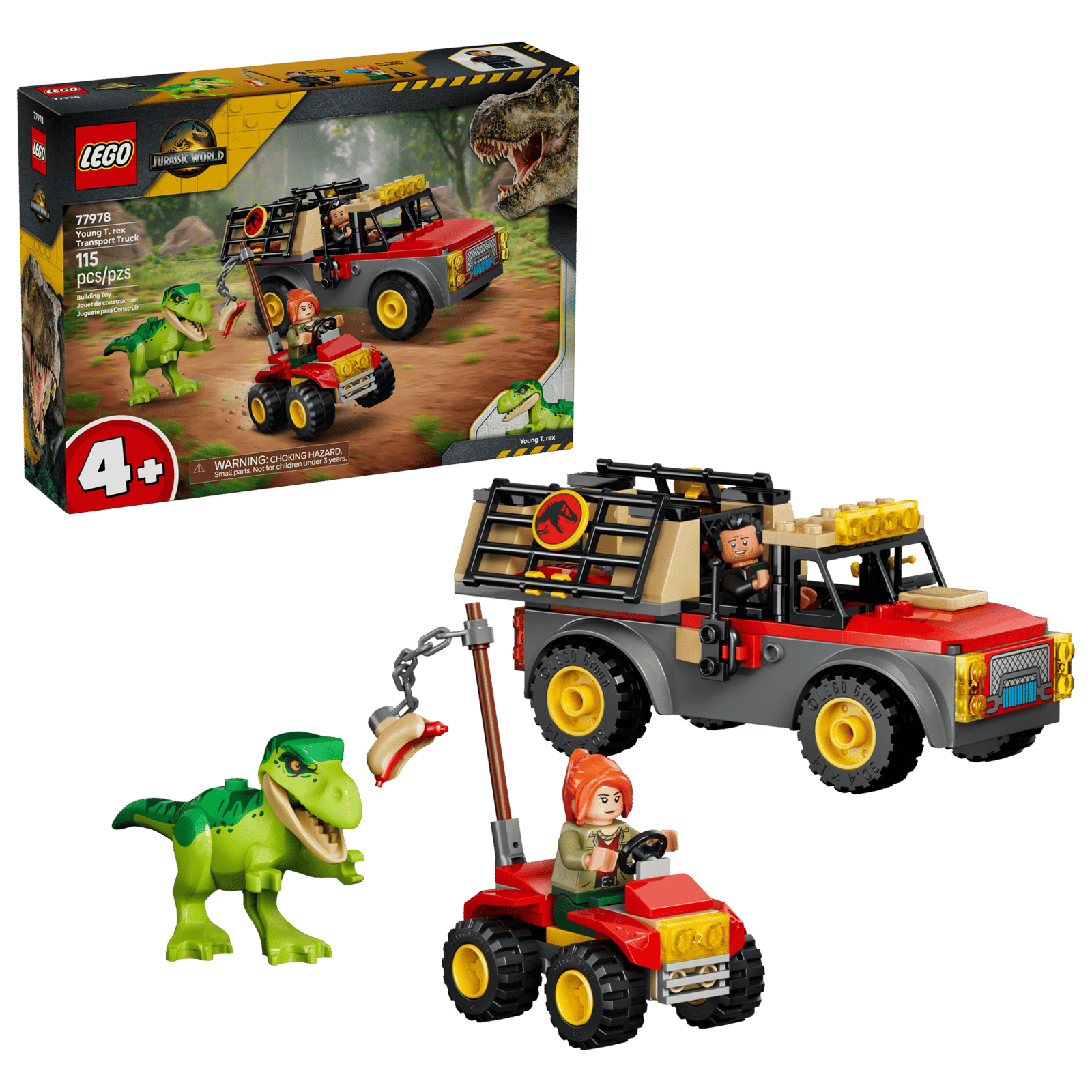 Jurassic World Young T. Rex Transport Truck 77978