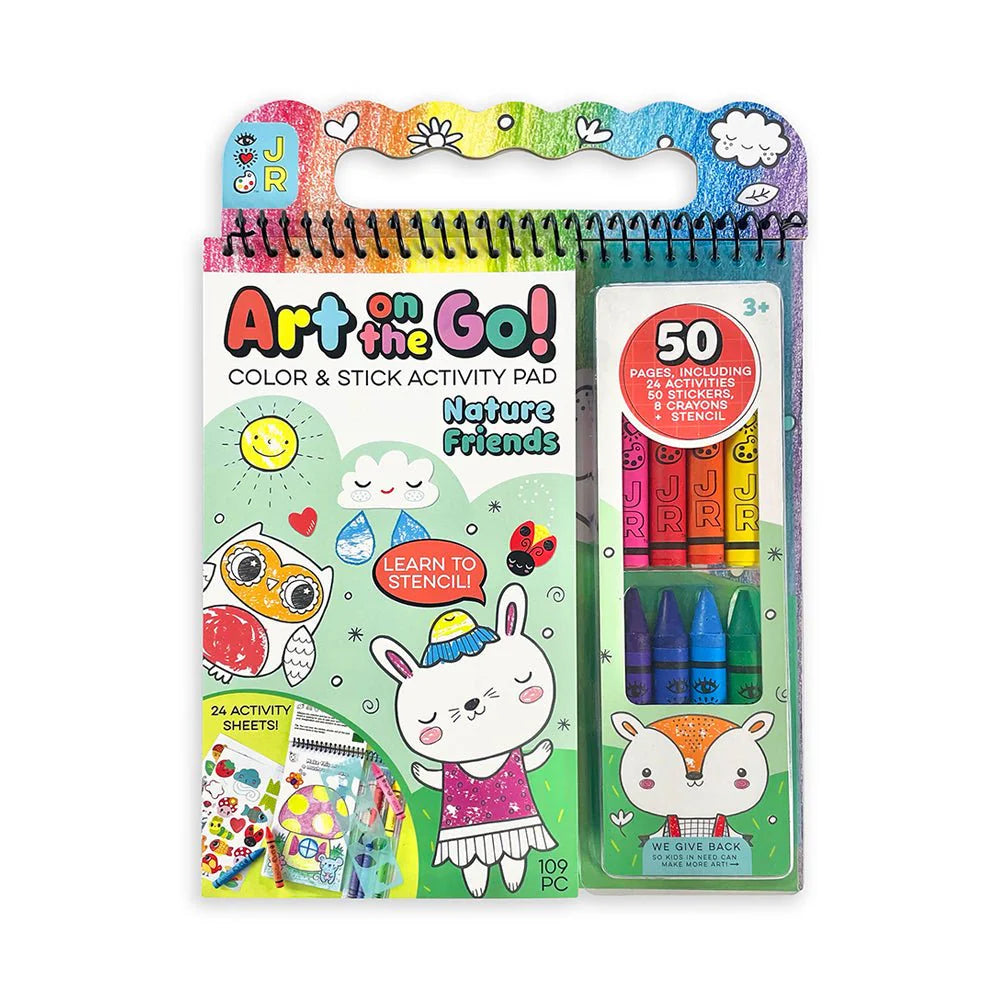 Bright Stripes Nature Friends Art On The Go