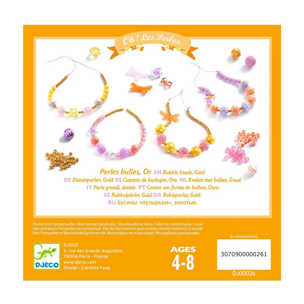 Djeco Gold Bubble Beads