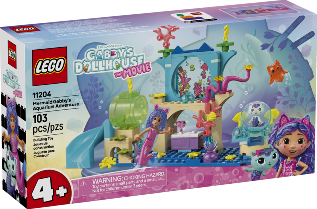 Lego Gabby's Dollhouse Mermaid Gabby's Aquarium 11204
