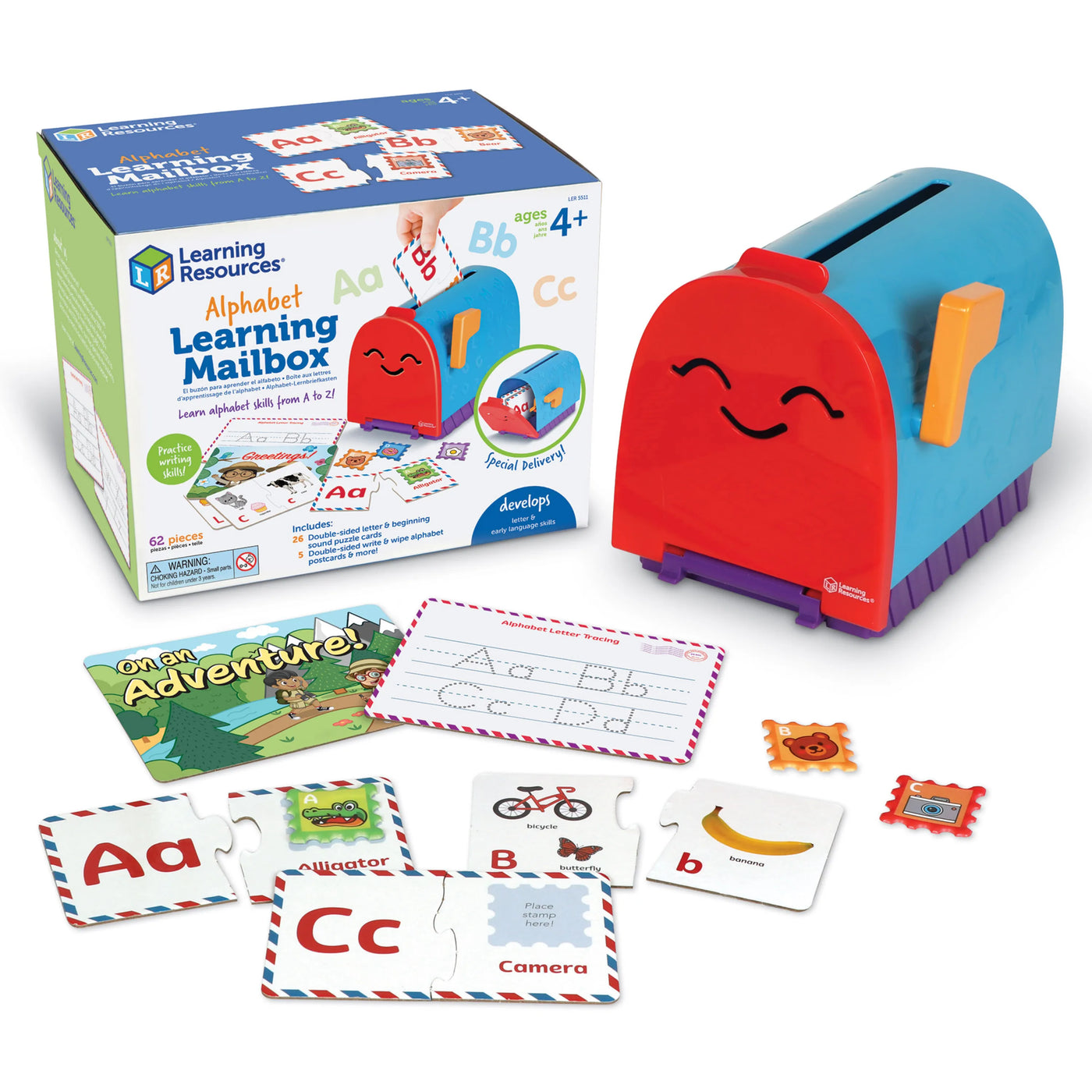 Learning Resourses Alphabet Learning Mailbox