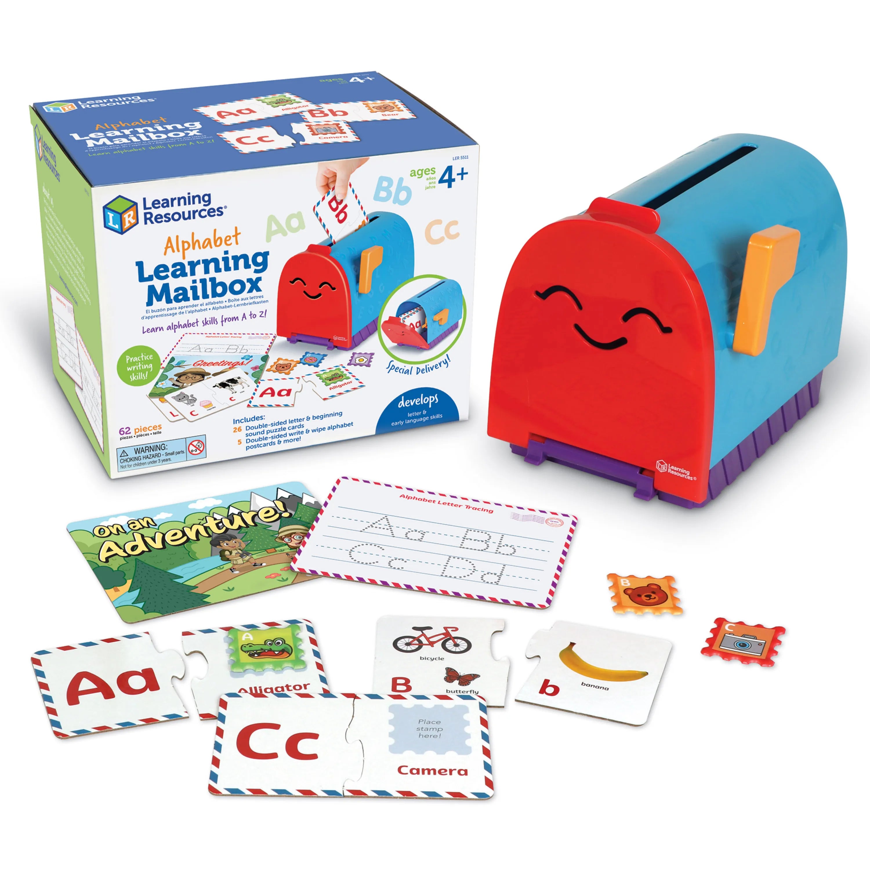 Learning Resourses Alphabet Learning Mailbox