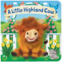 A Little Highland Cow Puppet Book