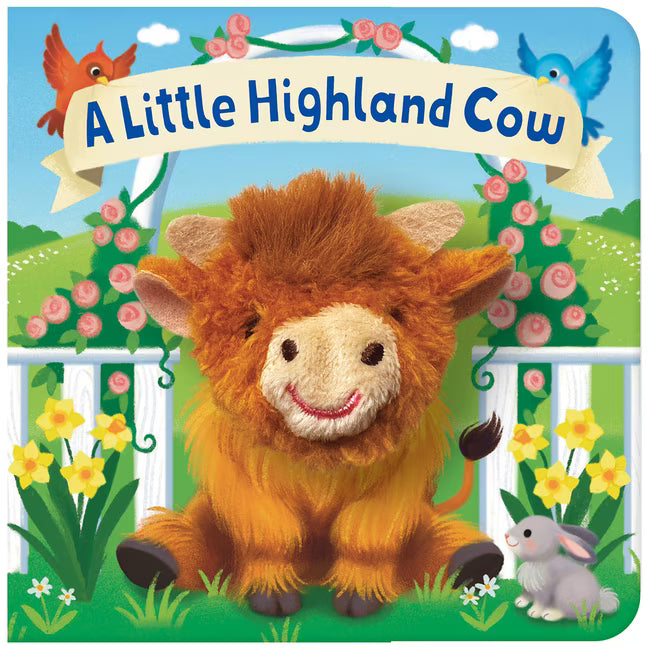 A Little Highland Cow Puppet Book