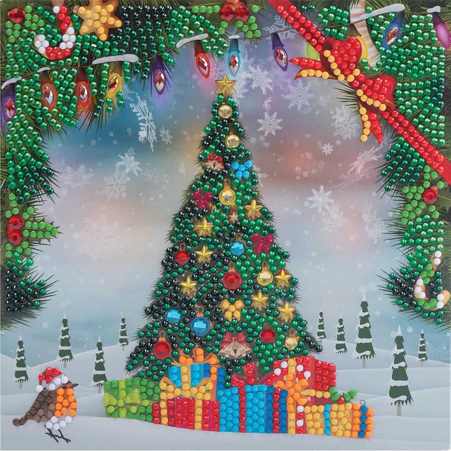Crystal Art Card Kit (Box Set): Christmas Cards