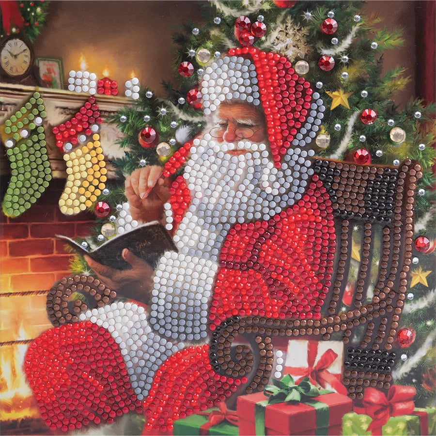 Crystal Art Card Kit (Box Set): Christmas Cards