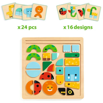 Djeco GeoBasic Magnetic 2Yrs+