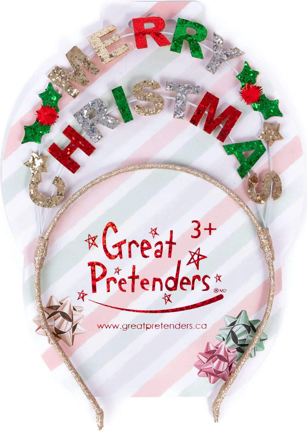 Great Pretenders Merry Christmas 

Headband 

Assorted