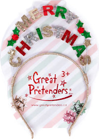Great Pretenders Merry Christmas 

Headband 

Assorted