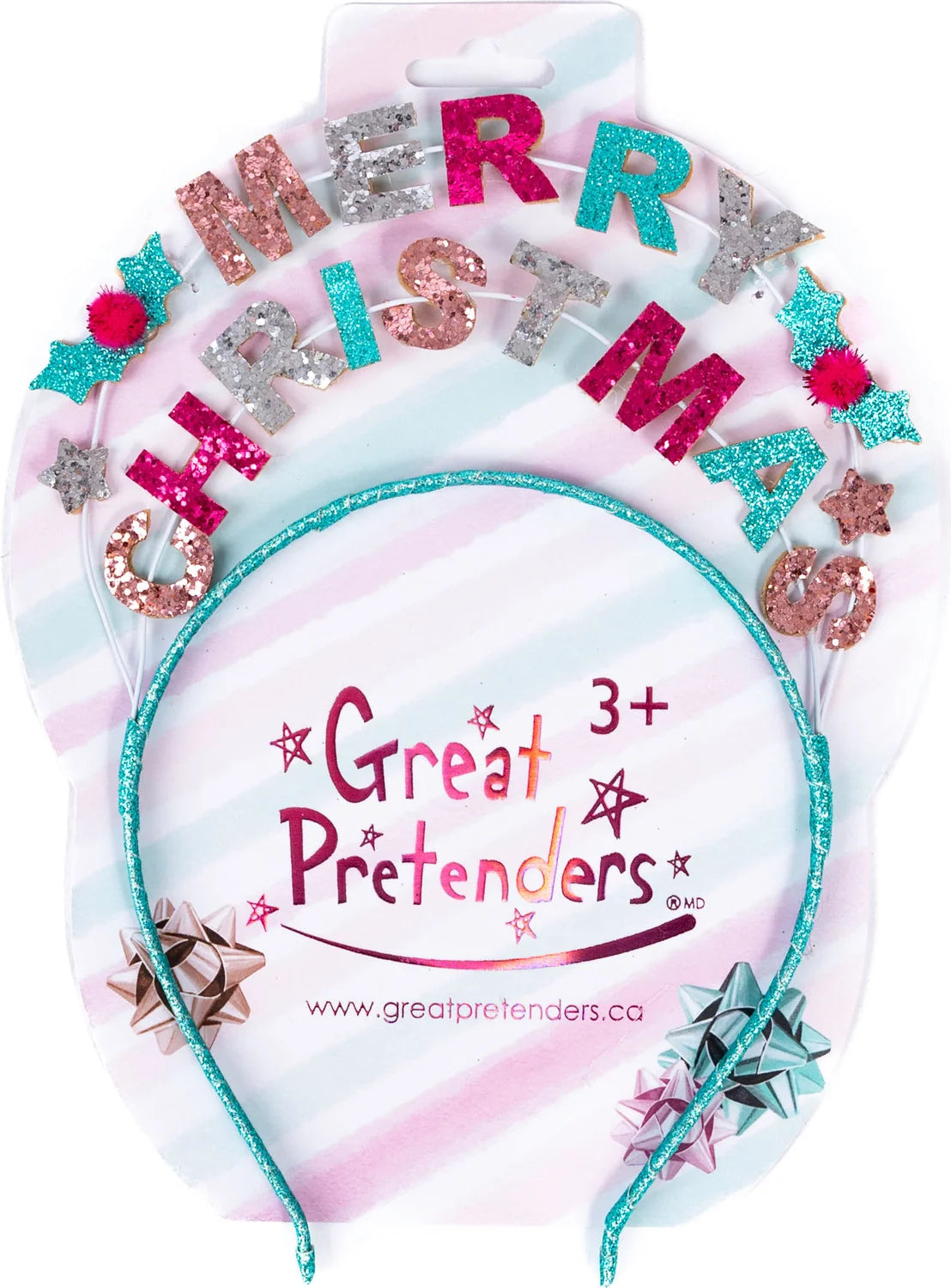 Great Pretenders Merry Christmas 

Headband 

Assorted