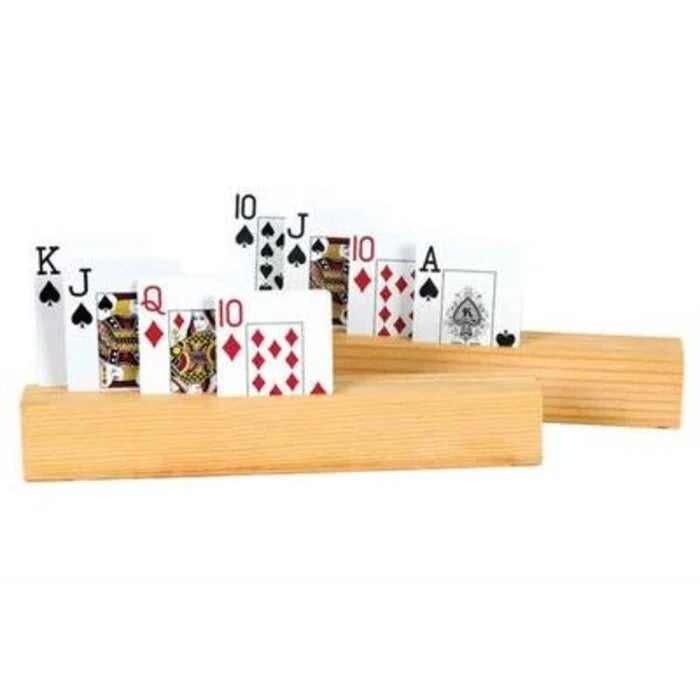 Slot Wooden Card Holder 2 Pack