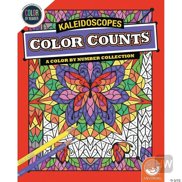 Colour By Number Kaleidoscopes