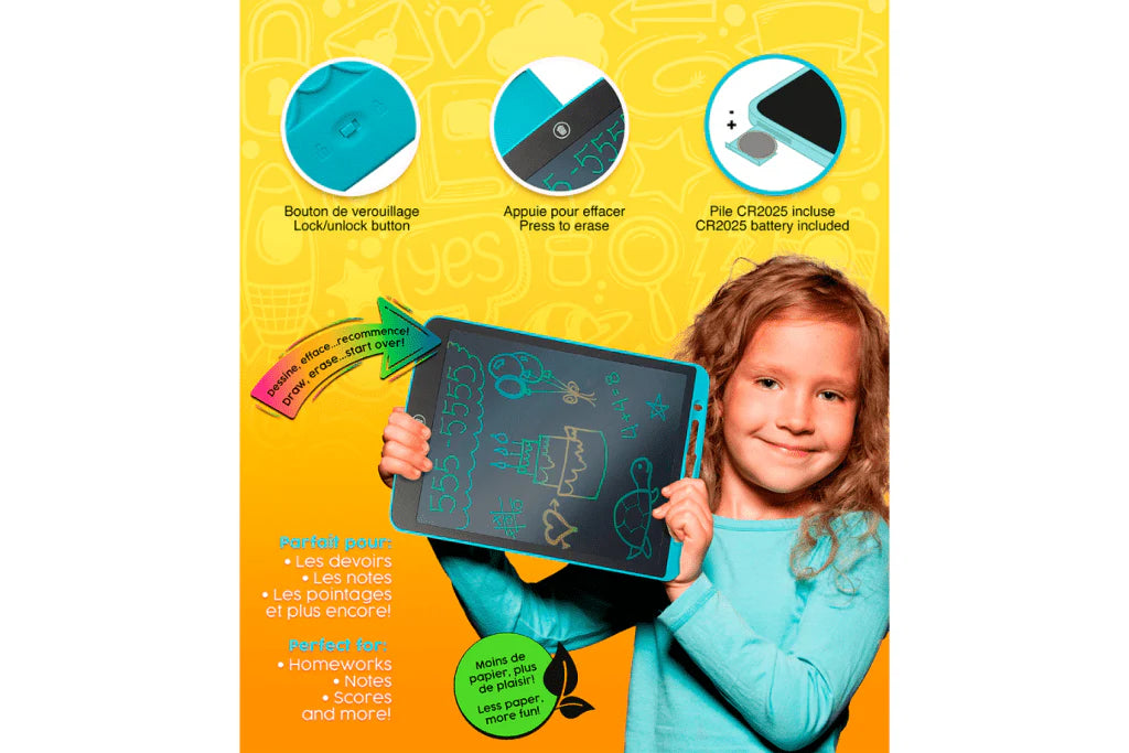 K.I.D Collection Colour Doodle  Erasable Tablet