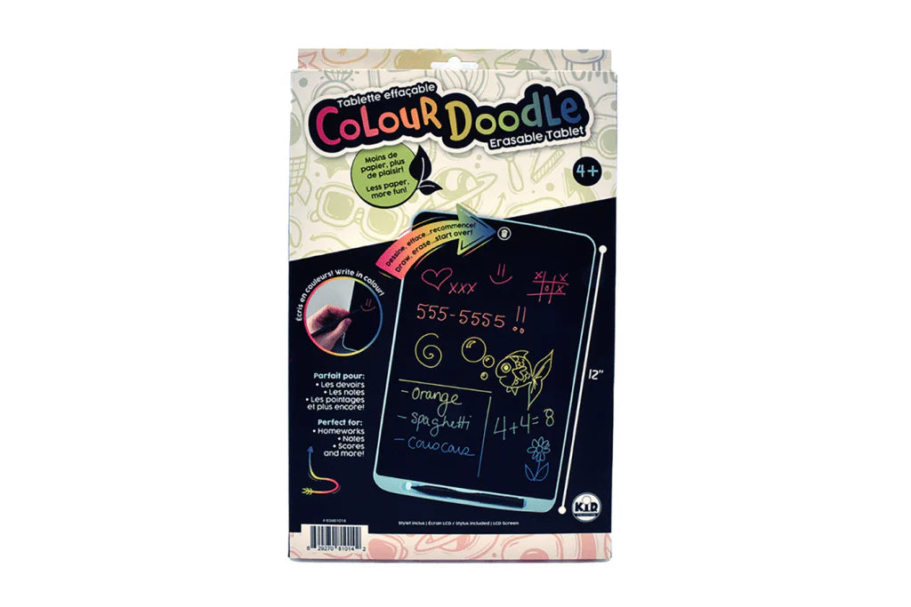 K.I.D Collection Colour Doodle  Erasable Tablet
