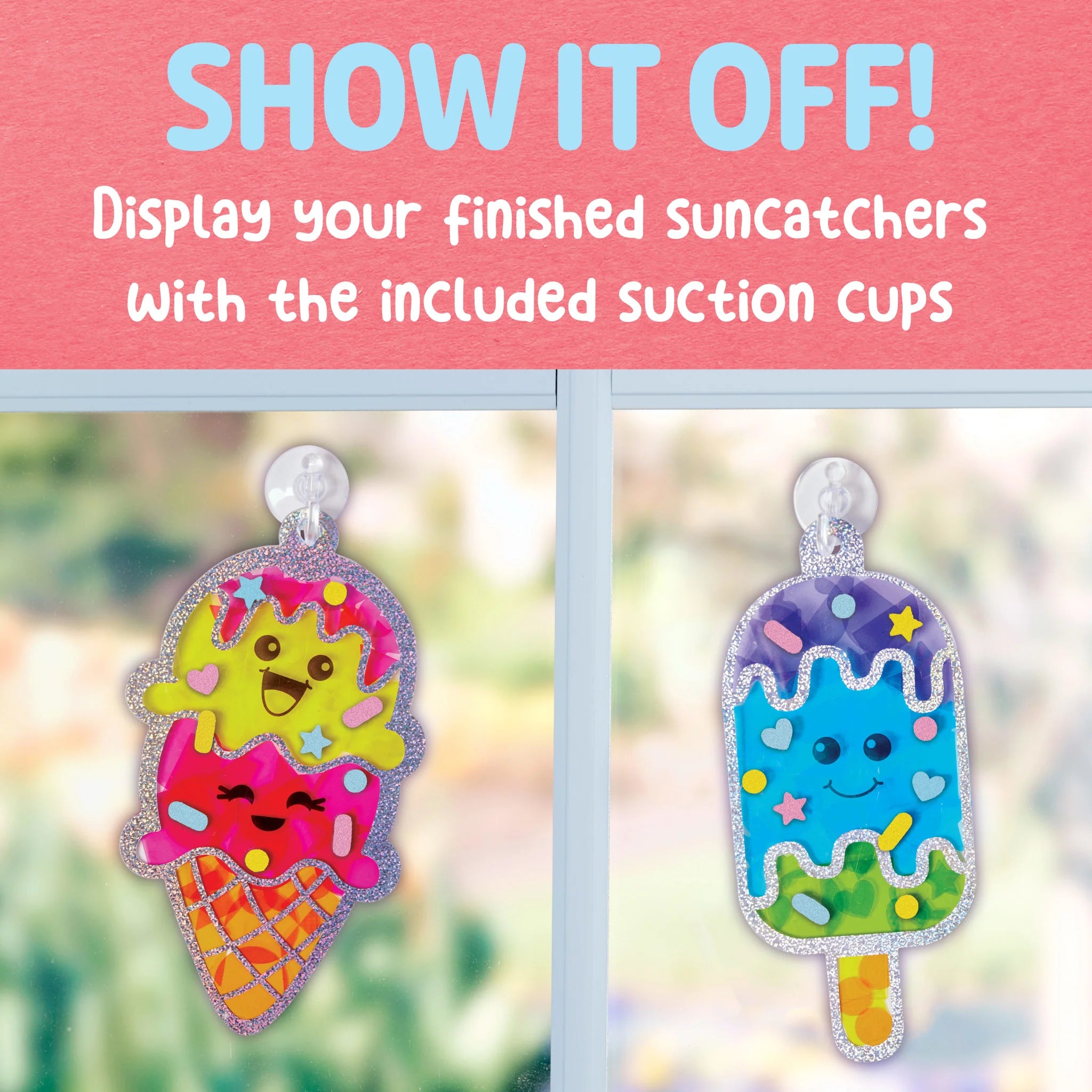 Creativity For Kids Sticker Suncatchers