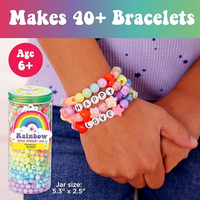 Creativity for Kids Bead Jewelry Jars - Rainbow