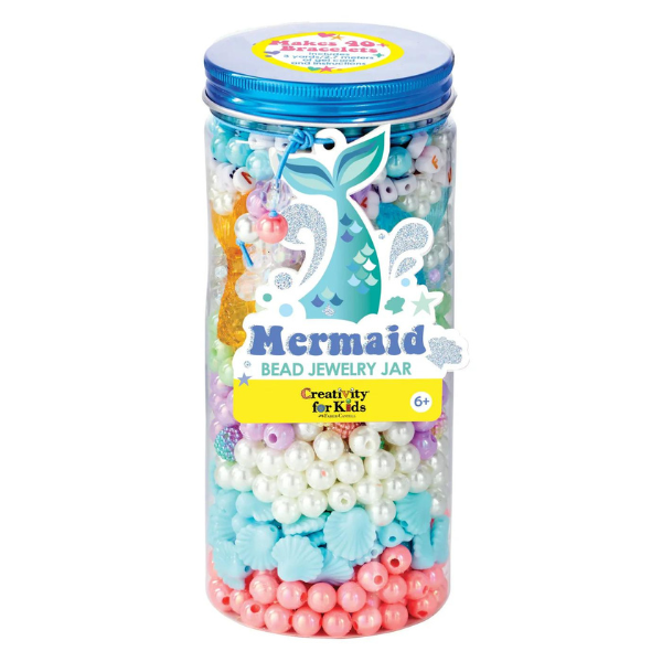 Creativity for Kids Bead Jewelry Jars - Mermaid