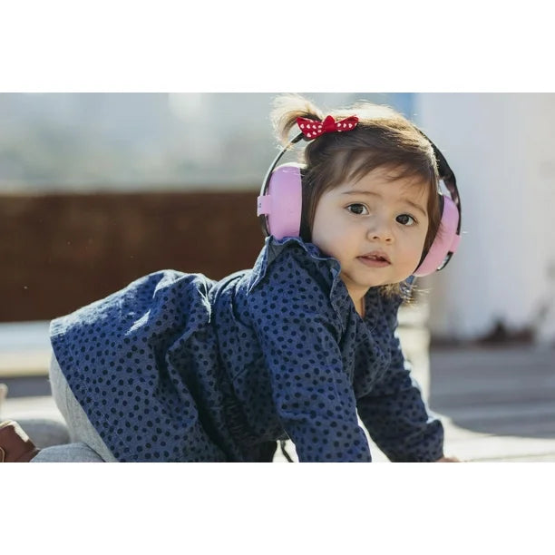 Banz Baby Hearing Protection Earmuffs Petal Pink (2 mths+)
