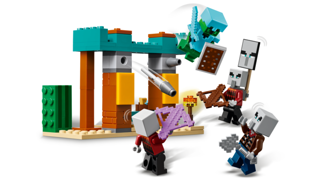 Lego Minecraft The Illager Desert Patrol 21267
