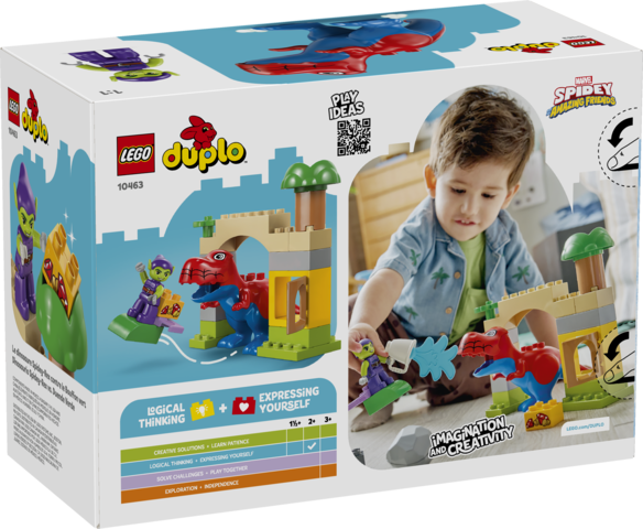 Lego Duplo Dinosaur Spidey-Rex vs Green Goblin 10463
