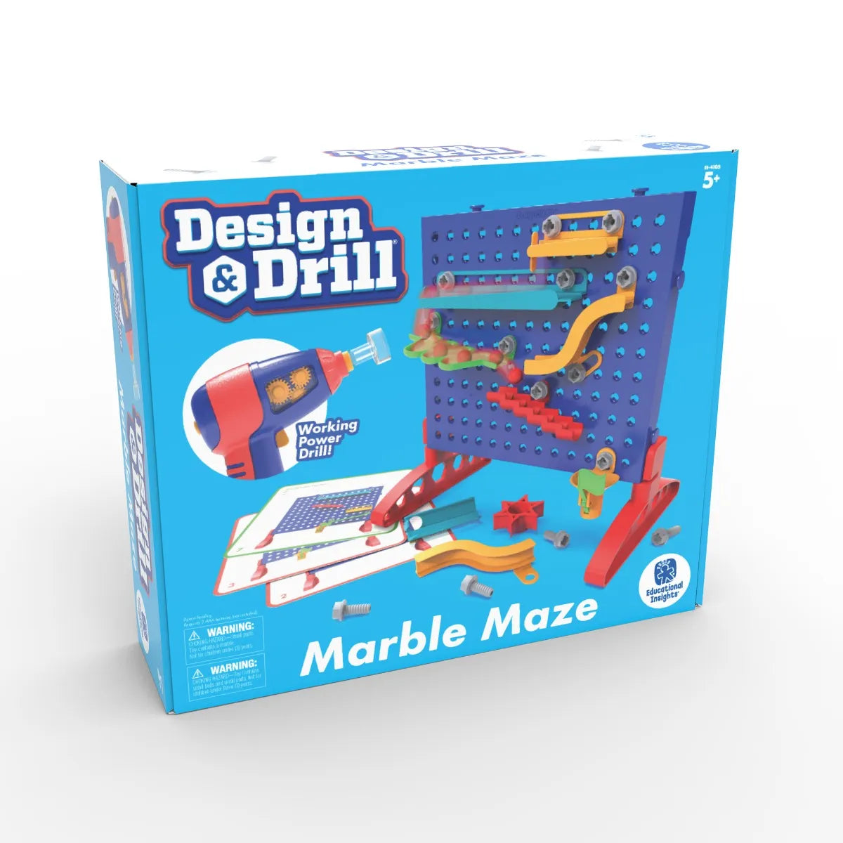 Educational Insights Design & Drill Make A Marble Maze